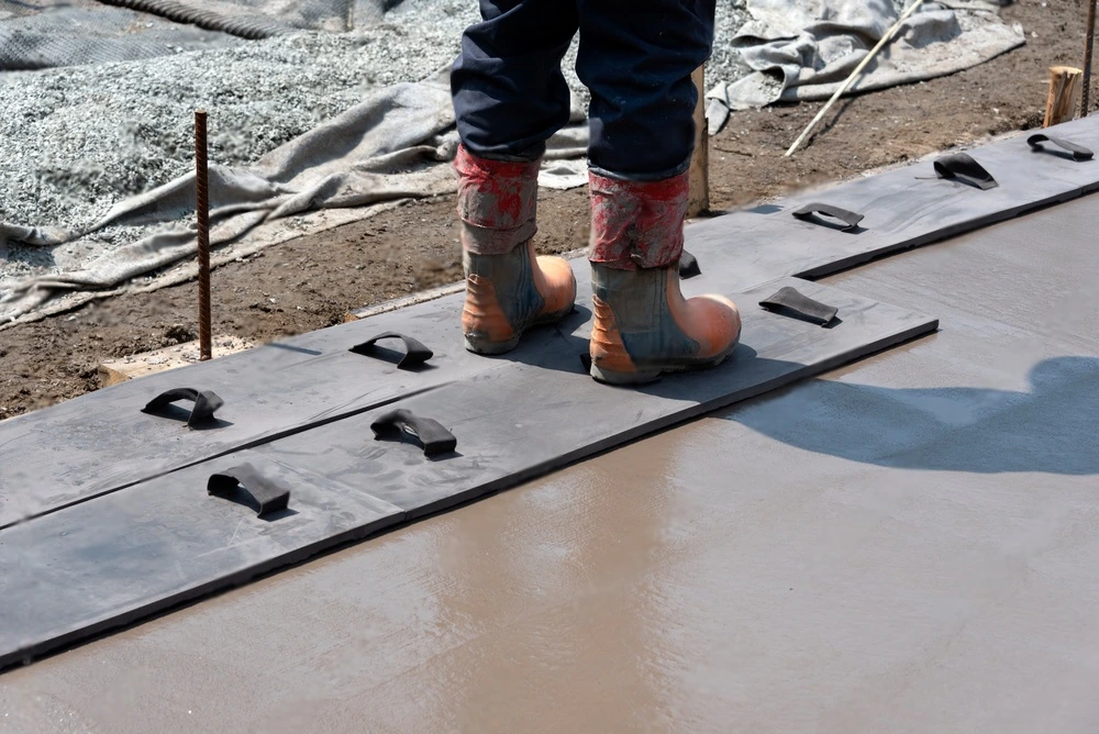 Stamped-concrete